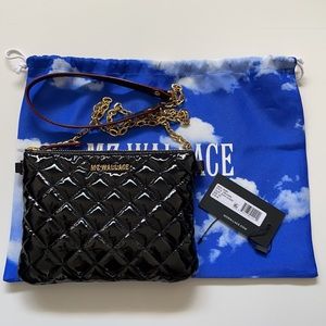 EUC MZ Wallace Black Lacquer Ruby